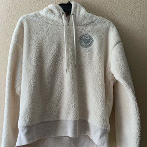 Victoria Secret Fleece Hoodie w/ Embroidered Logo